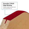 thumbnail image 2 of 48in x 72in Work Around Everyday T-Mold Adjustable Activity Table Maple/Red/Silver - Super Leg, 2 of 2