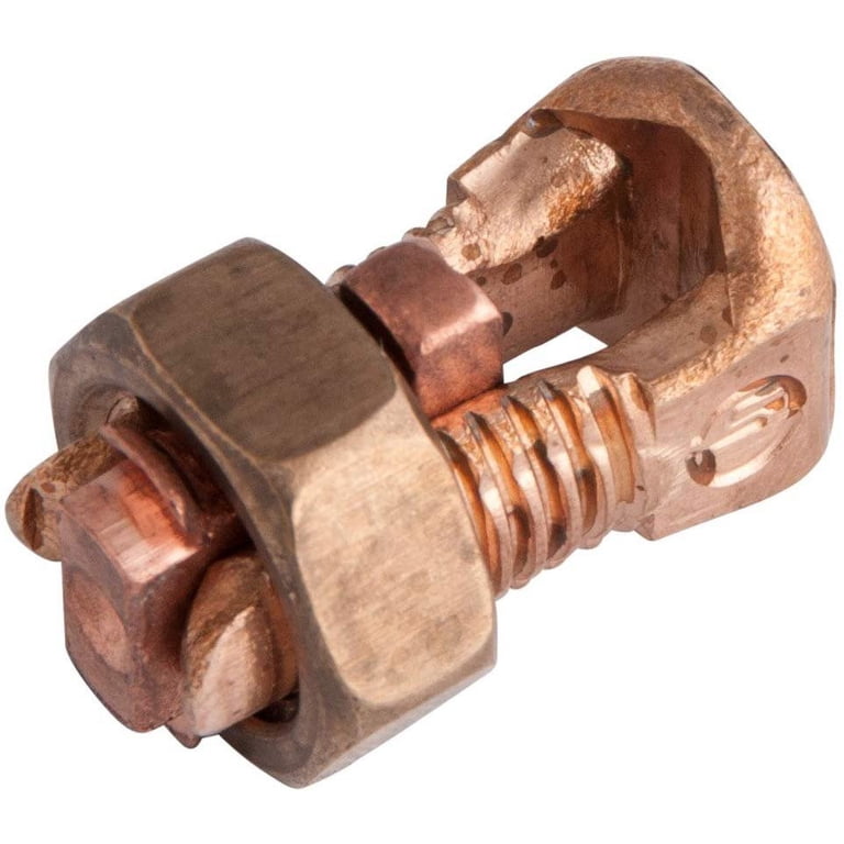 Gardner Bender GSBC-1/ON Solid Copper Split Bolt Connector, 1/0 AWG, 1 Pack, Aluminum - Electrical Split Bolt Connectors Gardner Bender GSBC-1/ON Solid Copper Split Bolt Connector, 1/0 AWG, 1 Pack, Aluminum - Electrical Split Bolt Connectors