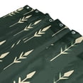 thumbnail image 3 of Yayeee Shower Curtain with Hooks 72"x72" Waterproof Fabric Bathroom Hanging Decor, Dark Green Plants, 3 of 5