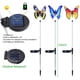 thumbnail image 5 of Luces solares decorativas para jardín de exterior (3 unidades), con mariposa, luces LED multicolor que cambian de color para jardín, patio y jardín., 5 of 5