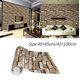 thumbnail image 5 of Papel pintado autoadhesivo Yoloke con efecto piedra de ladrillo rústico - PVC ecológico y extraíble, ideal para el hogar, la sala de estar, el dormitorio y más, 5 of 5