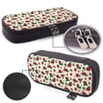 thumbnail image 4 of Lsque Rose Flowers Printed Big Capacity PU Leather Pencil Case Large Pencil Pouch Stationery Pen Bag Pencil Holder for Teen, 4 of 6