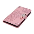 thumbnail image 3 of Feishell Samsung Note 20 Ultra Case Owl Pattern Glitter Sparkly Gems Shockproof PU Leather Wallet Cover Flip Stand Card Slots Magnetic Diamond Bling Case for Samsung Galaxy Note 20 Ultra, Pink, 3 of 7