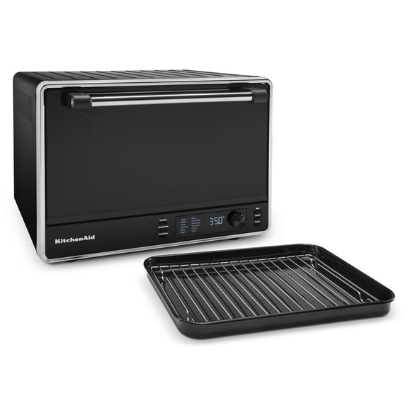 Open Box KitchenAid® Dual Convection Countertop Oven - Black Matte KCO255BM