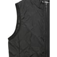 thumbnail image 4 of INSPIRE CHIC Chalecos de mujer con cuello alto, chaleco acolchado con cremallera, 3XL, negro, 4 of 6