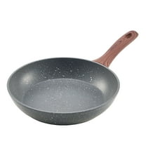 Frying Pan Set 3 Piece - Nonstick Skillet Set - 9.5 11 12 Inch Aluminum Skillets - Pre-Seasoned Kitchen Cookware - Grey