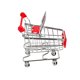 thumbnail image 4 of Jygee heacker - Carrito de compras de simulación para bebés y niños, carrito de mano, cesta de almacenamiento para supermercado, carrito de juguete rojo, 4 of 7