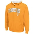 thumbnail image 2 of Men's Colosseum Tennessee Orange Tennessee Volunteers Arch & Logo 3.0 Full-Zip Hoodie, 2 of 3