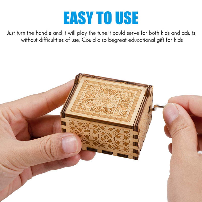 Details about   Music Boxes for Children Adults Gifts Mom Daughter Dad Son Wind Up Music Box Toy 