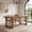 Natural, variant on Fnova 63" Solid Wood Dining Table, Rectangular Kitchen Table with Sturdy Legs, Rustic Wooden Dinner Table for 4-6, Farmhouse Dining Room Table, Natural Finish