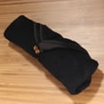 thumbnail image 2 of BambooMN Travel Utensils with 2 Washcloth Wraps - Black - 1 Set, 2 of 9
