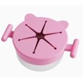 thumbnail image 1 of 1 unidad - Recipiente de silicona for snacks con tapa antiderrames, vaso desmontable de acero inoxidable for snacks de bebé, 1 of 2