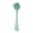 Green, variant on Silicone Face Scrubber, Silicone Facial Cleansing Brush and Face Mask Applicator, All-in-One Face Scrubber for Exfoliation, Pore Cleansing, Soft Manual Face Brush for All Skin Types