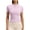 Pink women high neck tunic top a1, variant on SSZMDLB Women High Neck Short Sleeve Zip Up Tunic Tops Summer Casual Workout Tee Shirt Fashion Solid Basic Tshirt Yoga Clothes, Brown XL