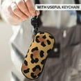 thumbnail image 2 of ZICANCN Sunglasses Soft Case, Leopard Print Cool Background Neoprene Zipper Eyeglass Case for Men Women, 2 of 9