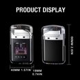 thumbnail image 3 of Portable Rechargeable Windproof Arc Arc Plasma Windproof Flameless Rechargeable For Outdoor, 3 of 9