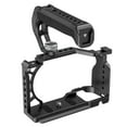 thumbnail image 1 of Camera Cage,Handle Kit With Cold Mount Camera Inch A6500/a6400/a6300/a6100/a6000 Inch Mount 1/4 Inch 3/8 Camera Handle Inch Alloy Camera Video 1/4 Inch, 1 of 6