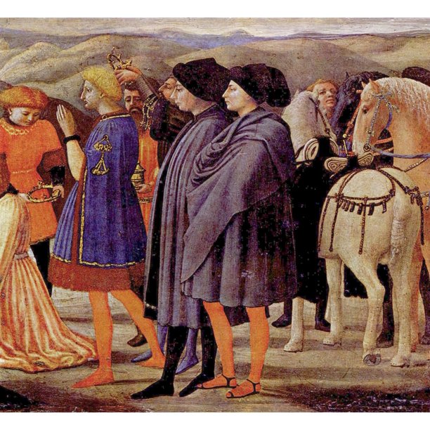 Masaccio Adoration of the Magi [2]11 Inch By 17 Inch