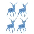 thumbnail image 1 of Billuyoard 4 Uds. Cubiertos de Navidad para mesa, cuchara, soporte para cubiertos, de tela para Festival, cubiertos de bolsillo, suministros para el Kits de decoración para fiestas Gris claro Billuyoard HA069002-02, 1 of 6