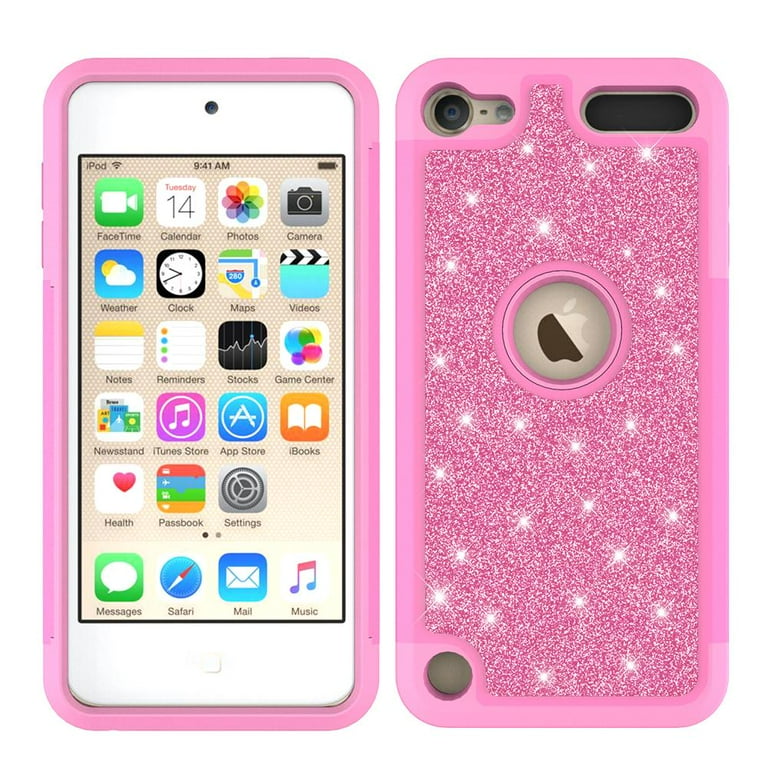 Apple iPod touch ピンク ハードケース Ultra Slim Clear Raindrop Crystal Hard Case Cover for ipod
