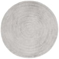 thumbnail image 2 of Safavieh Easy Care Edythe Solid Machine Washable Area Rug, Gray, 4' x 4' Round, 2 of 7