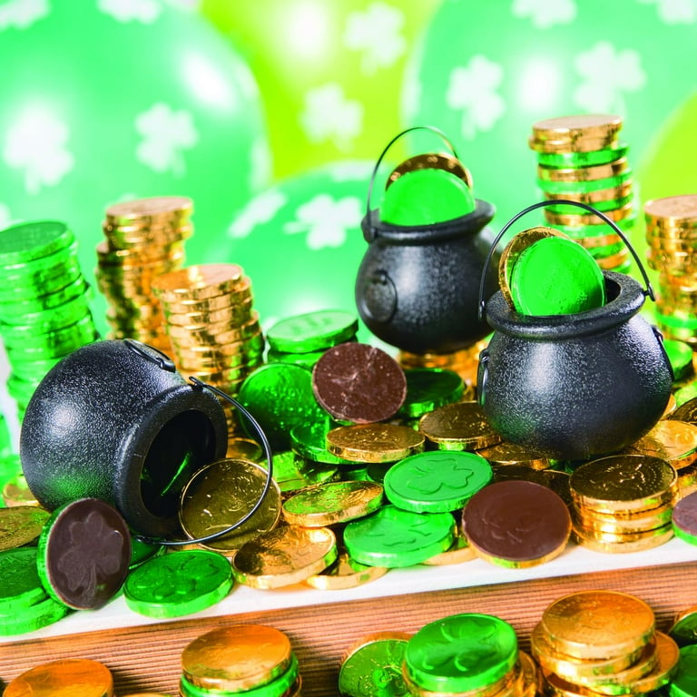 Leprechaun Gold Coins Pot