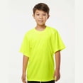 thumbnail image 4 of Performance T-Shirt | Sport Crewneck Safety Tee - Best Shirt for Youth | Safety Orange | GOLDENROW, 4 of 6