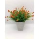 thumbnail image 1 of Simulación de planta verde, 7 cabezas, 35 mallas, eucalipto, camelia, flor artificial, flor de plástico, flor decorativa, 1 of 6