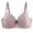 Pink, variant on WCJM Pink Women's Plus Size Bras Soft Thin Underwire Support Sleep Bra Underwear Anti Sagging Gathered Bralettes