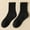 czb# Black631, variant on Womens Socks Couples Leisure Tube Solid Color Knit Ribbed Crew Socks Cotton Sweat Absorbent Sports Stockings Casual Breathable Socks,Yellow,One Size