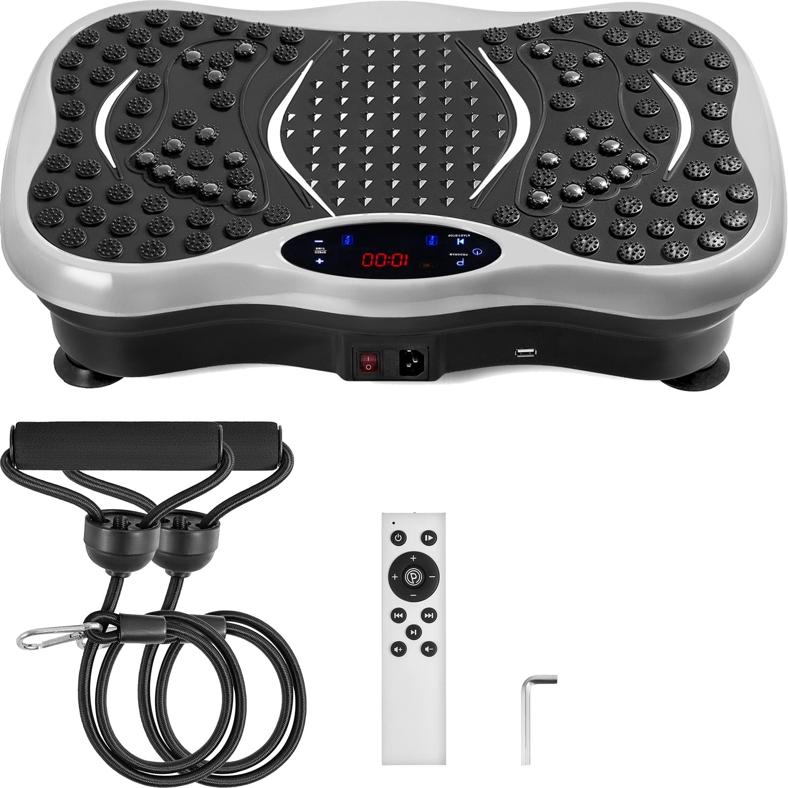 Details about   Crazy Fit Massage Full Body Vibration Platform Machine Fitness W/Bluetooth Red U 