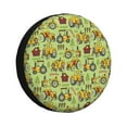 thumbnail image 1 of Balery Cute Tractor Cubiertas para Neumáticos - Protector Resistente para Neumáticos de Camioneta, SUV, Remolque, Camper y RV-16 inch, 1 of 6