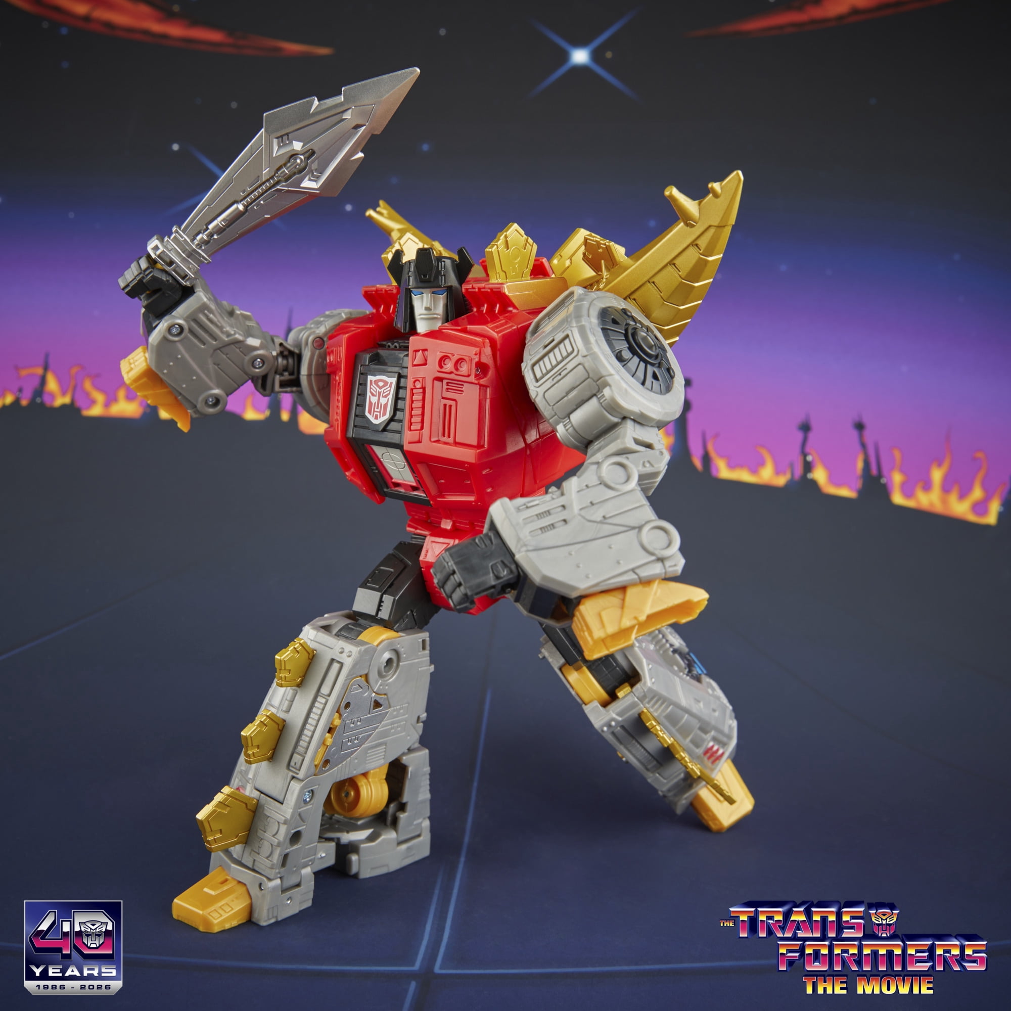Transformers Toys Studio Series The Transformers: The Movie Dinobot Snarl 8" Action Figure, 8+
