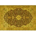 thumbnail image 1 of Ahgly Company Indoor Rectangle Persian Yellow Traditional Area Rugs, 8' x 12', 1 of 4