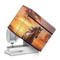 thumbnail image 2 of HELLHERO Horse Pattern Sewing Machine Cover with Pocket to Store Accessories Dustproof Cover Home and Shop Sewing Equipment Protection, 2 of 8