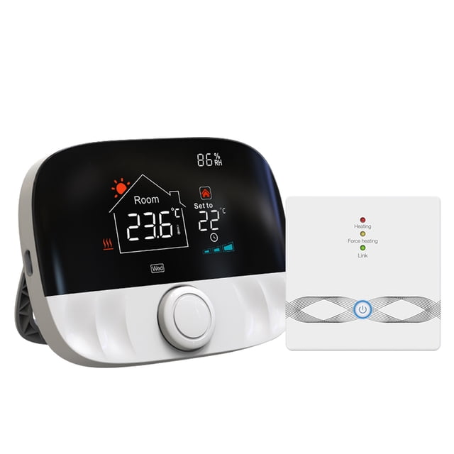 TFixol Wireless Temperature Controller Weekly Programmable Temperature Timing Setting with Memory Function and Children Safety Lock