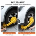 thumbnail image 3 of Heavy-Duty Wheel Lock Clamp for Trailers,Adjustable Tire Boot Lock,Anti-Theft Tire Claw for RVs,Cars,Trucks,and SUVs-1 Pack, 3 of 6