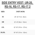 thumbnail image 3 of Jettribe Chest Impact Life Vest- Black | Jet Ski Racing Comp Vest | Jettribe All Black RS-16 Side Entry PFD, 3 of 6