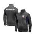 thumbnail image 2 of Icon Sports Licensed US Soccer Federation Soccer Zipper Jacket - Adult Size - Athletic Panel - Gray Medium, 2 of 6
