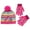 Pink, variant on My Little Pony Beanie Hat and Mittens Set (Little Girls)