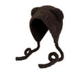 thumbnail image 2 of Aloohaidyvio Winter Hats for Women,Fleece Lined Beanie with Earflaps,Warm Windproof Beanie Hat for Women, 2 of 6