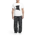 thumbnail image 5 of CafePress - Black Pug Line Art Men's Light Pajamas - Men's Light Loose Fit Cotton Pajama Set, 5 of 7