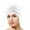 White, variant on JIKNTTR Women Turbans And Head Wraps Women Turban Beanie Hats Head Wraps Comfort Turban Knot Pre-Tied Bonnet Beanie Cap For Women Slouchy Soft Bonnet Hat