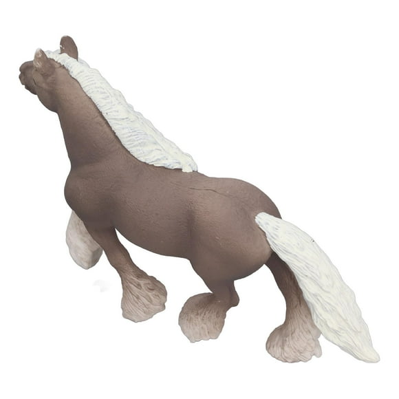 Horse Figurine, Plastic, Plastic Cement Animal Figurine Small Horse Figurine, Horse Toy For Kids Home Decoration
