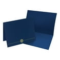 thumbnail image 2 of Great Papers! Navy Classic Crest Certificate Cover, 10.98 x 8.5 Inches, Pack of 25, 2 of 3