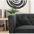 thumbnail image 5 of Uspridefurniture Omnisphere 33.07'' Velvet Square Armchair -Black, 5 of 5