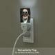 thumbnail image 5 of Fotbe Glitch Screaming Skull Luz Nocturna LED, Luz de Noche con Sensor de Luz Natural de Anochecer a Amanecer, Se Enchufa a la Pared, Blanco Cálido 0.5W-US, 5 of 7