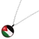 thumbnail image 1 of 2pcs Palestine Necklaces Hanging Pendant Necklace Palestine Pendant Neck Chain Decor, 1 of 3