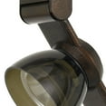 thumbnail image 3 of 12W Integrated LED Track Fixture with Polycarbonate Head, Bronze and Black, 3 of 5
