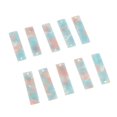 thumbnail image 2 of Pendiente rectangular Hugo colgante de Joyería de bricolaje Azul claro 10pcs, 2 of 10
